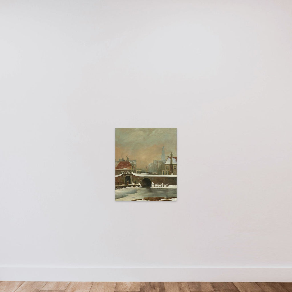 The Raampoortje in Amsterdam unframed — shown to scale