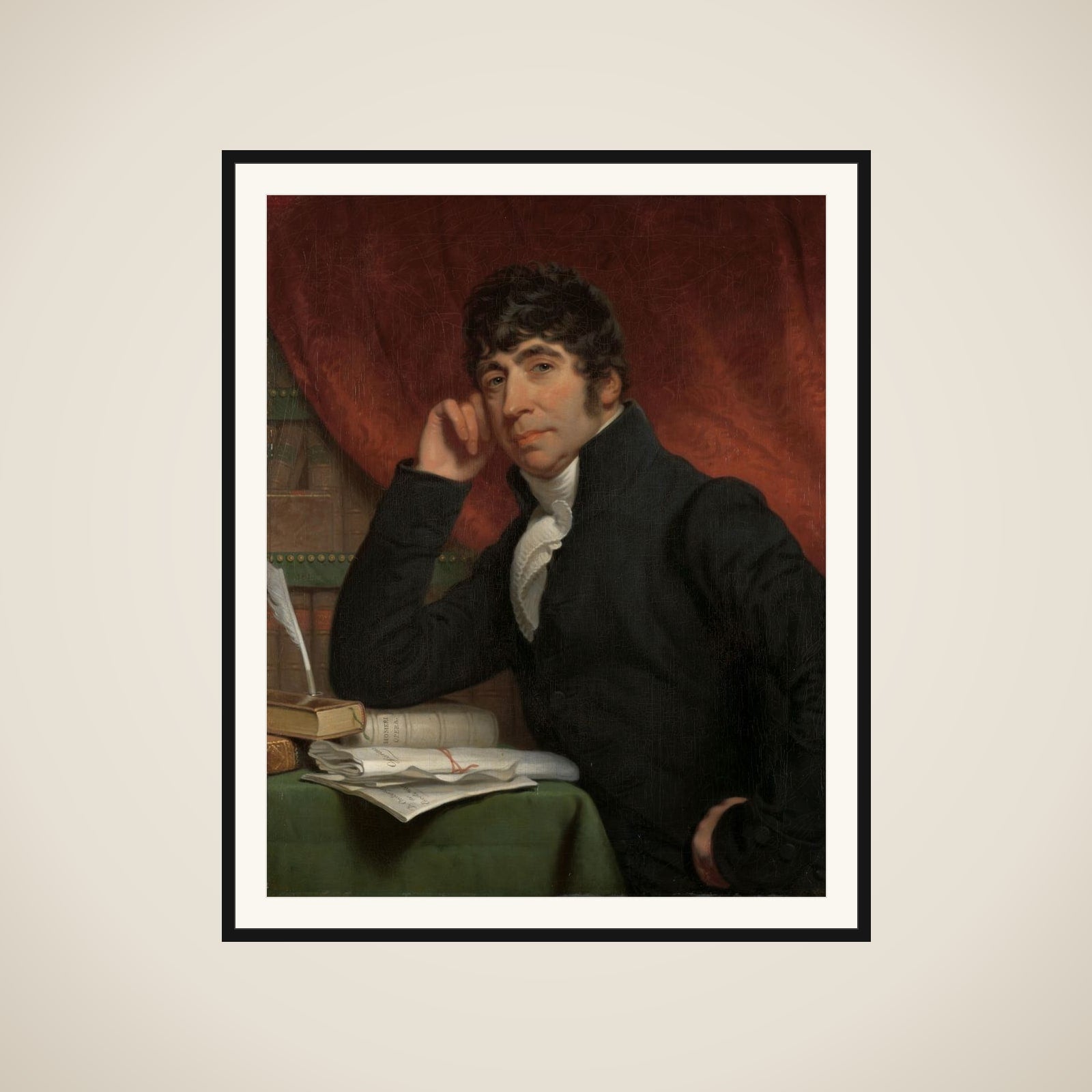 Willem Bilderdijk (1759-1831), Poet and Historian framed