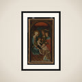 The Adoration of the Magi framed