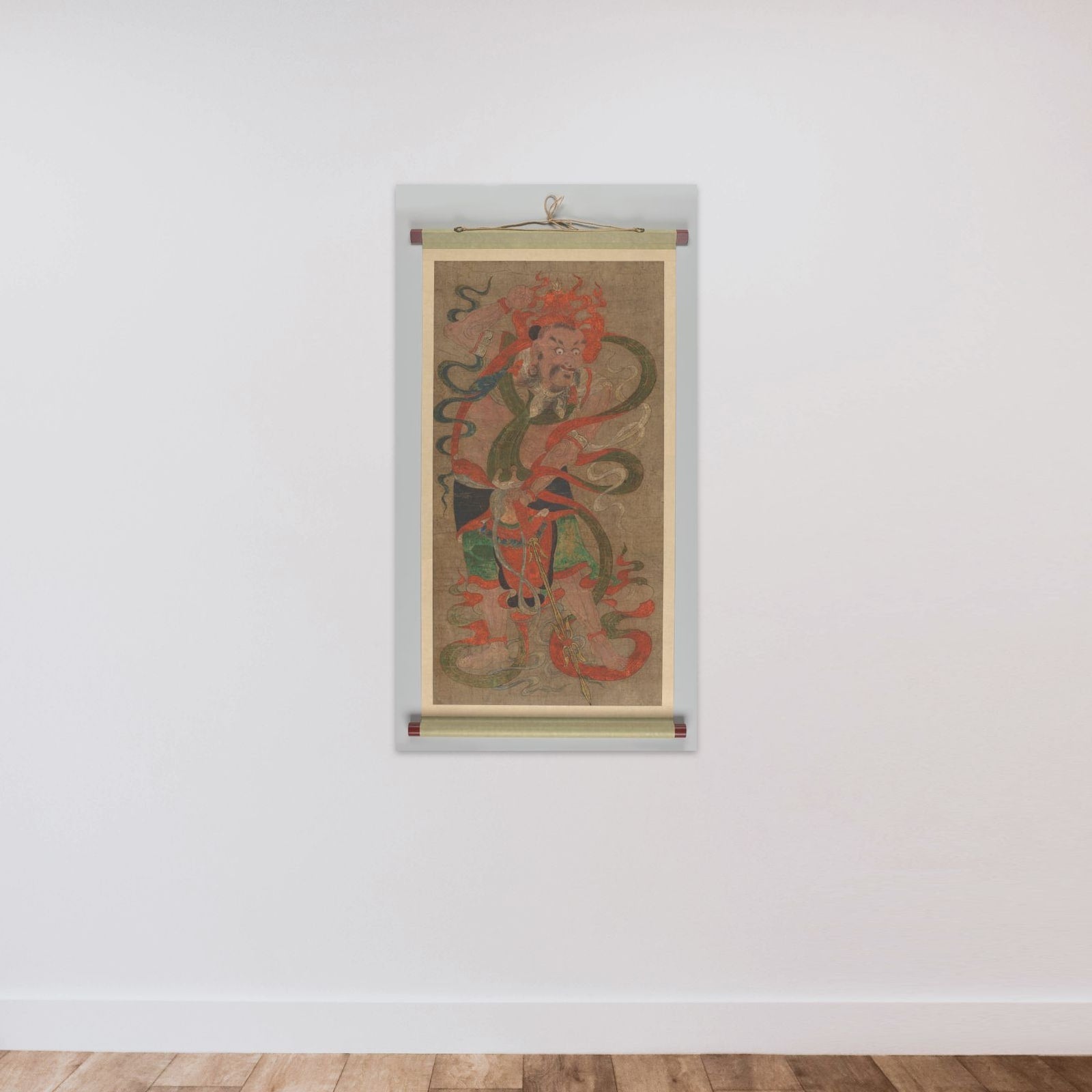 Guardian Figure unframed — shown to scale