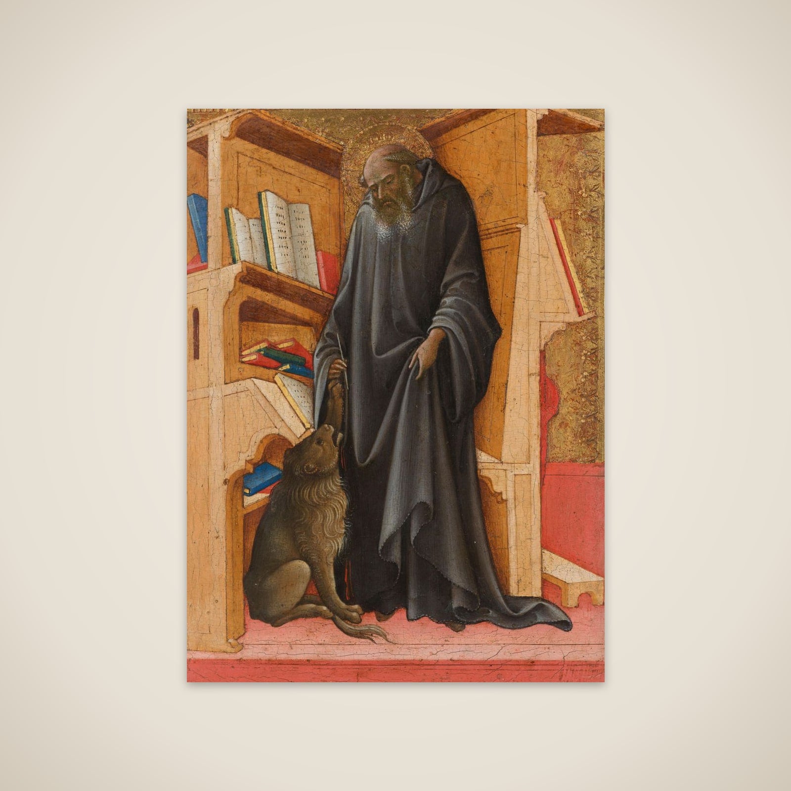 Saint Jerome in his Study unframed print