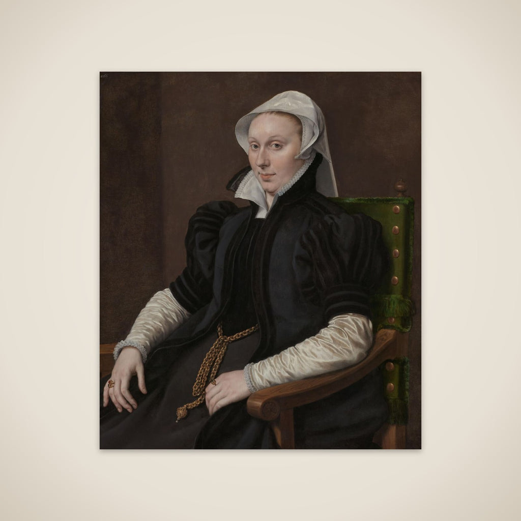 Portrait of Anne Fernely. Wife of Sir Thomas Gresham unframed print