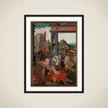 The Adoration of the Magi framed