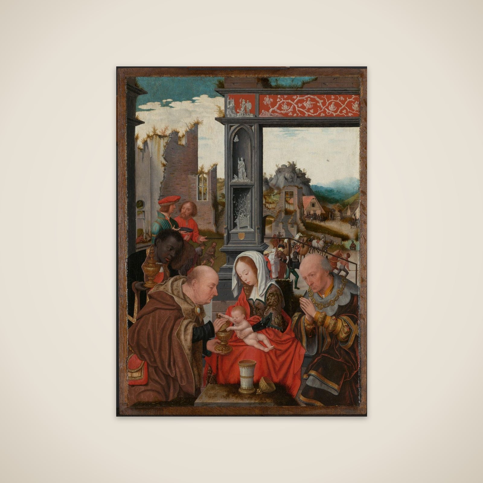 The Adoration of the Magi unframed print