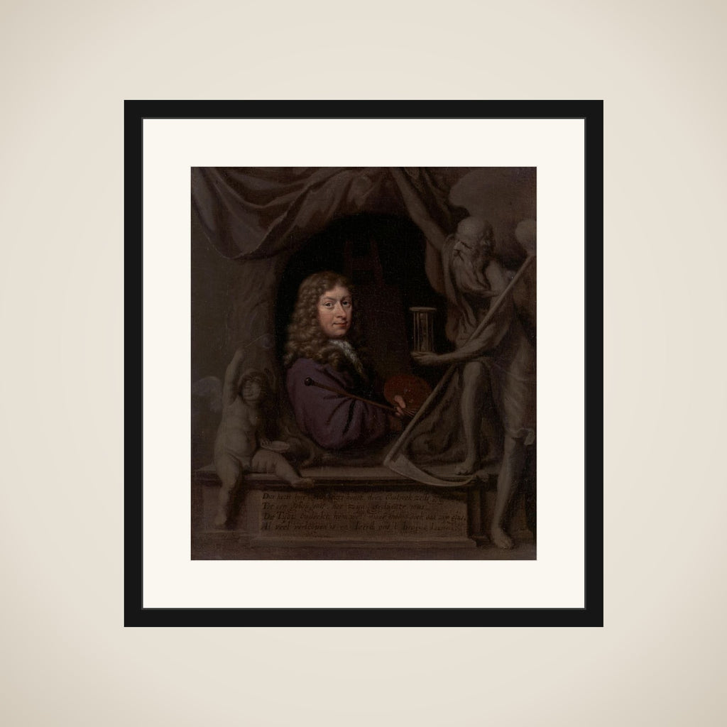 Self-Portrait framed