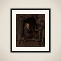 Self-Portrait framed
