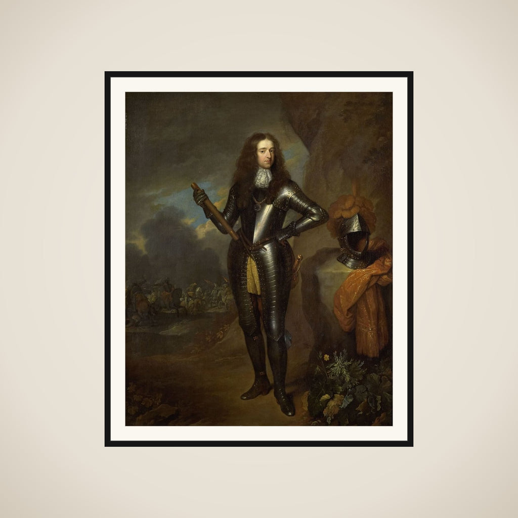 William III (1650-1702), Prince of Orange and since 1689, King of England framed