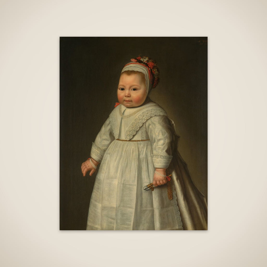 Portrait of Jacoba Bontemantel (1643-?) unframed print