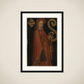 Portrait of Lysbeth van Duvenvoirde (?-1472) framed