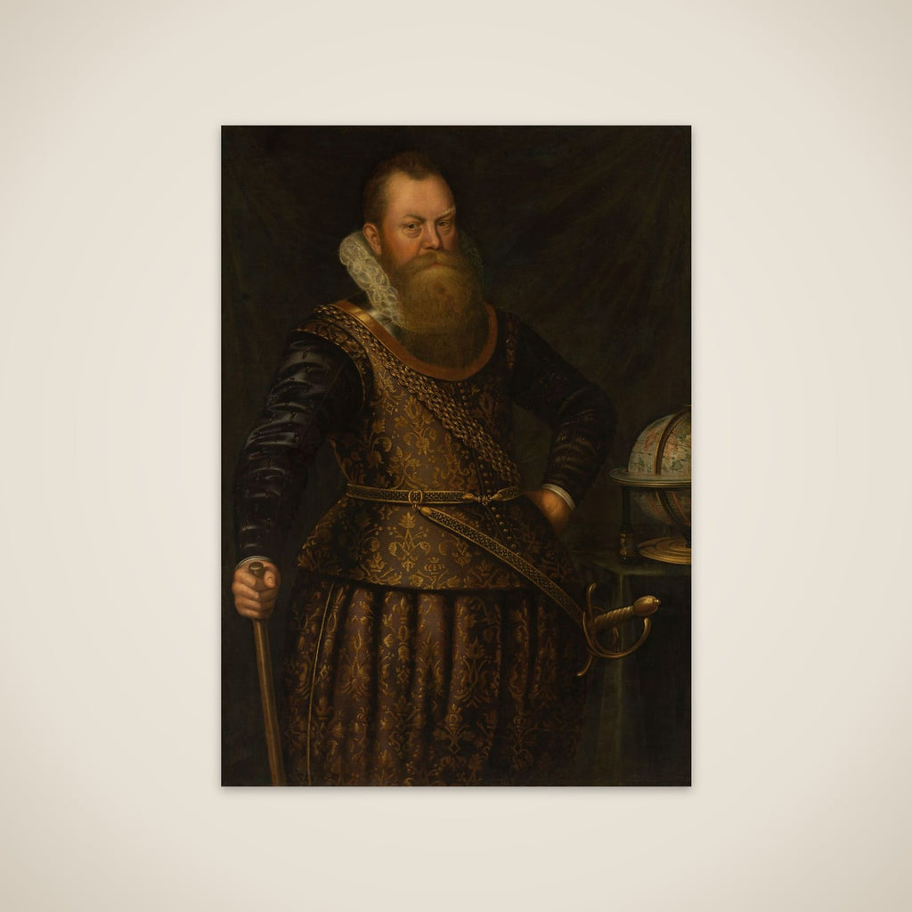 Portrait of Frederik Houtman (1571-1627) unframed print