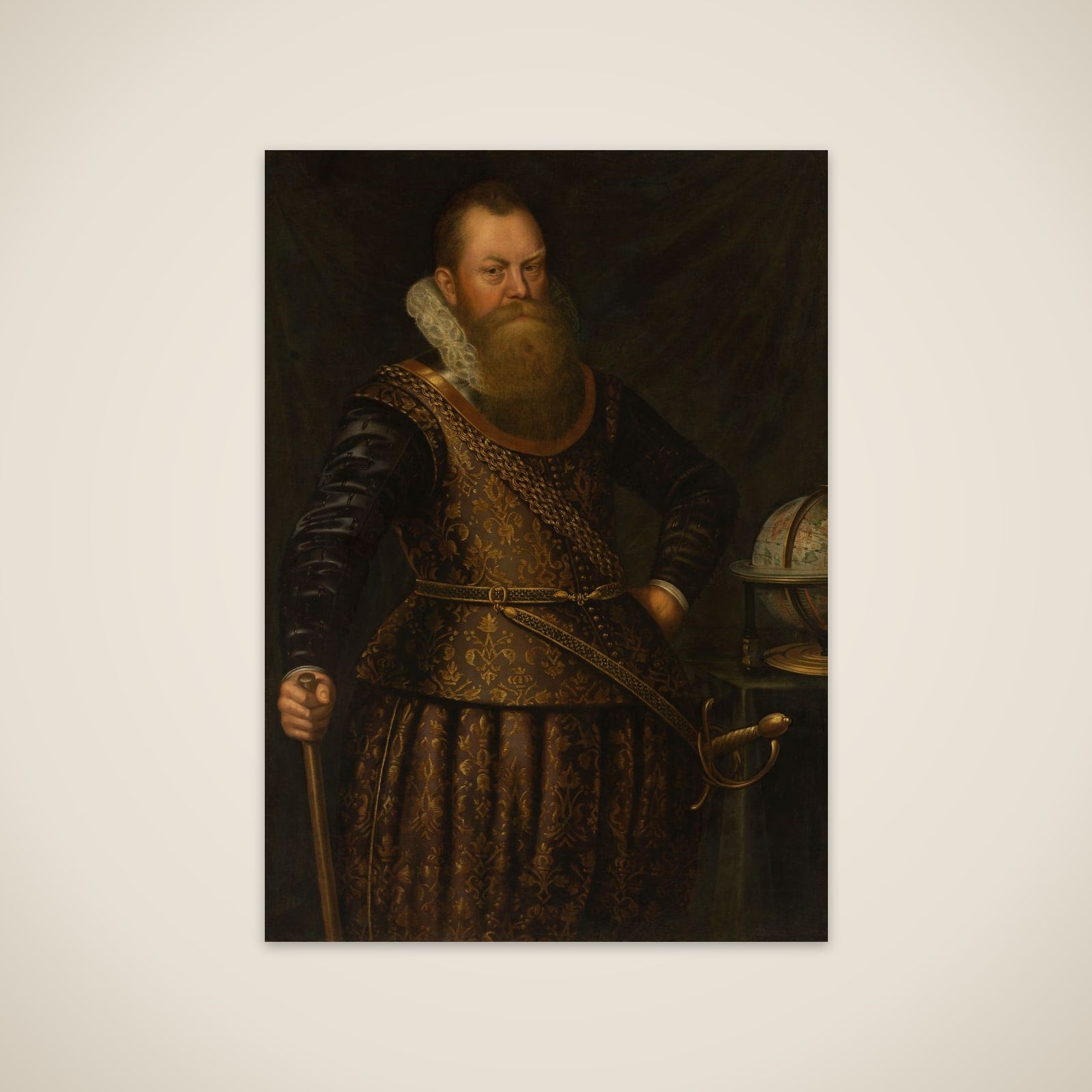Portrait of Frederik Houtman (1571-1627) unframed print