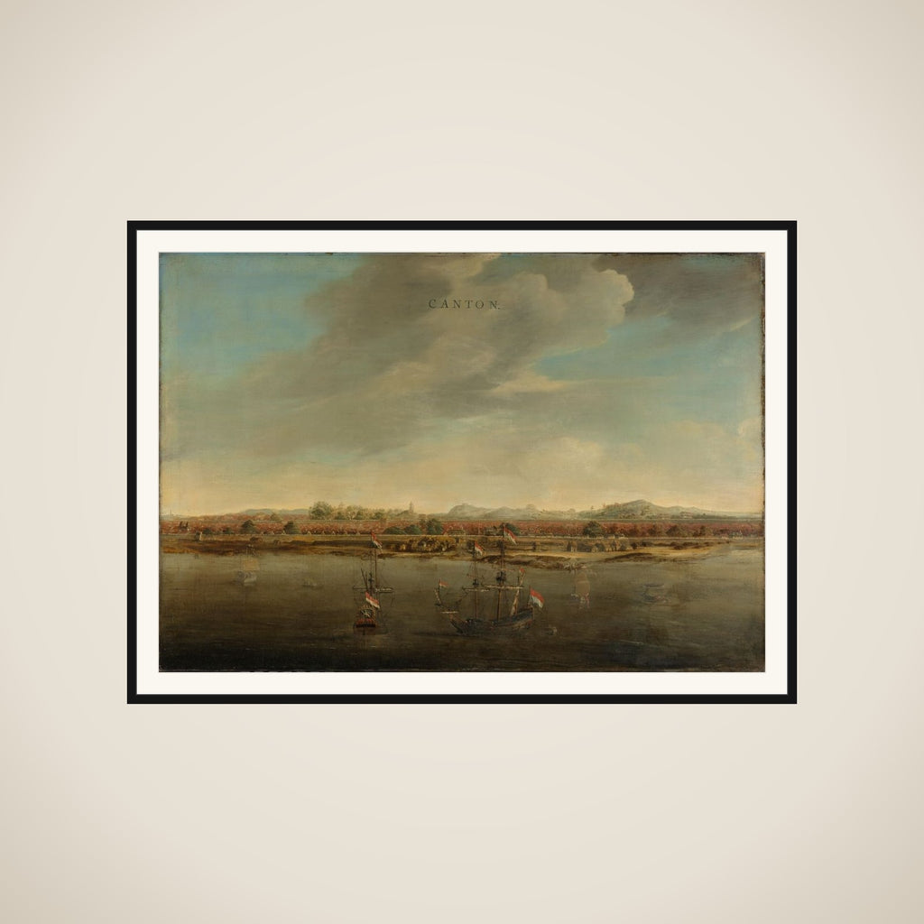 Trading posts of the Dutch East India Company (VOC) framed