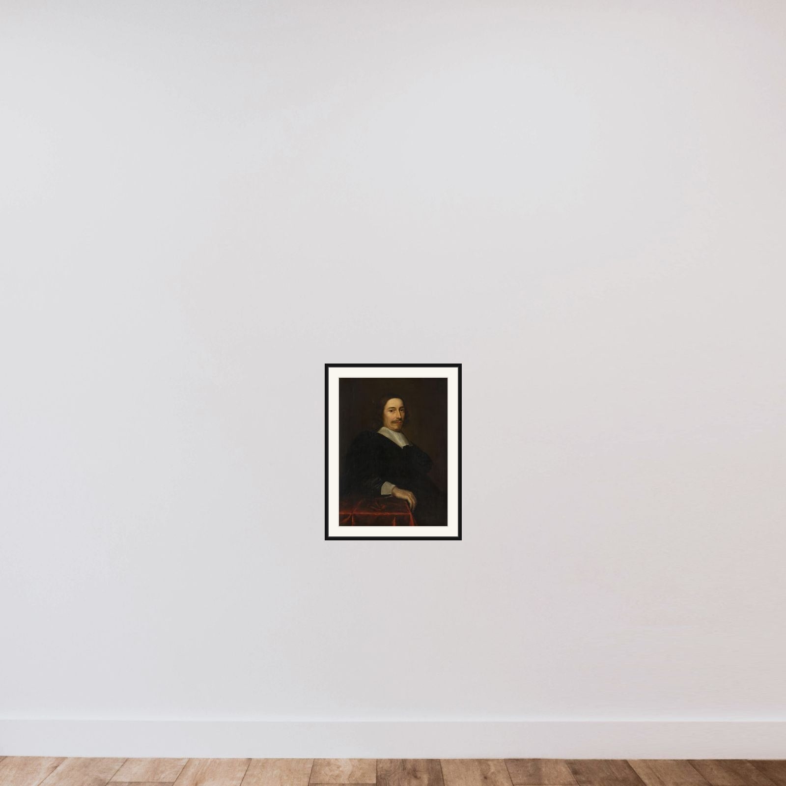 Portret van Jacob de Witt (1589-1674) framed — shown to scale