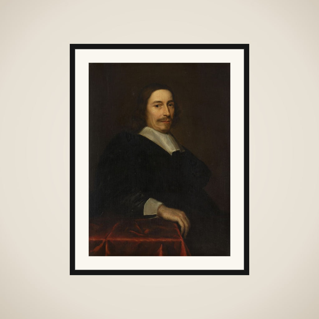 Portret van Jacob de Witt (1589-1674) framed