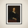 Portret van Jacob de Witt (1589-1674) framed