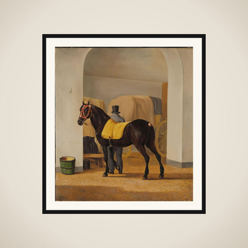 Adriaan van der Hoop’s Trotter ‘De Rot’ at the Coach House framed