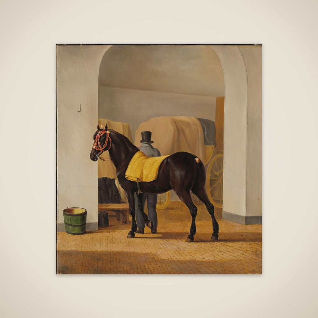 Adriaan van der Hoop’s Trotter ‘De Rot’ at the Coach House unframed print