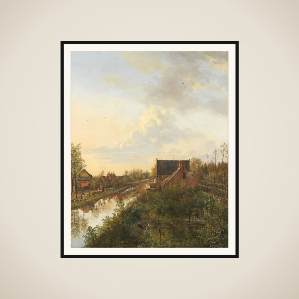 The Watercourse near 's-Graveland framed