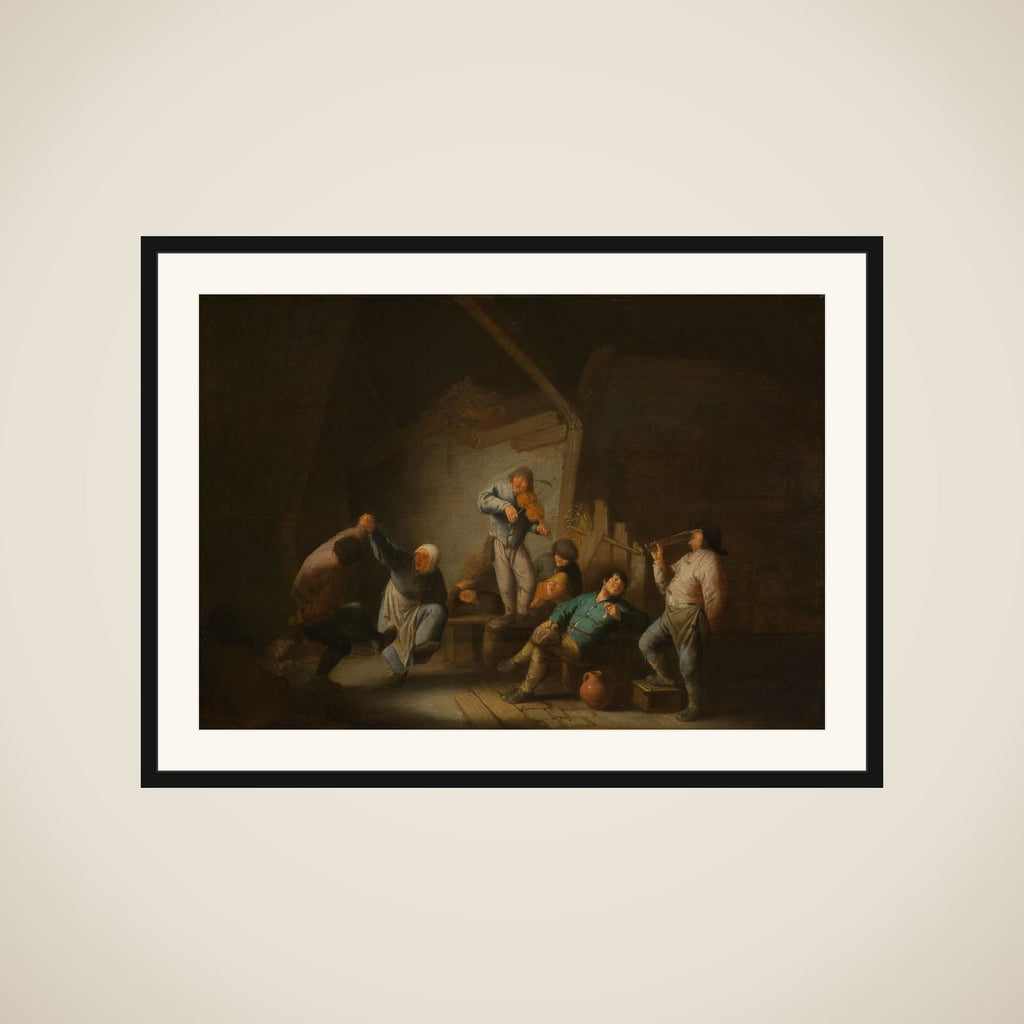 Dancing Couple framed
