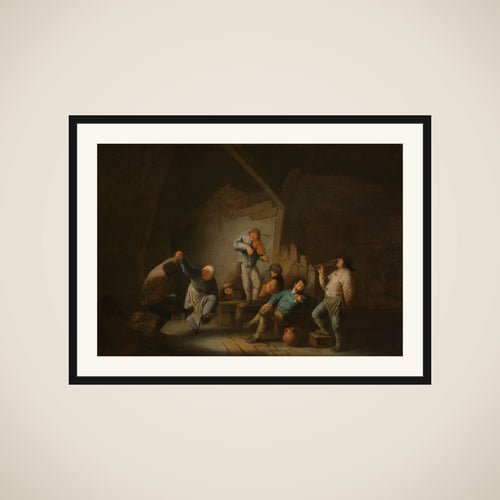 Dancing Couple framed