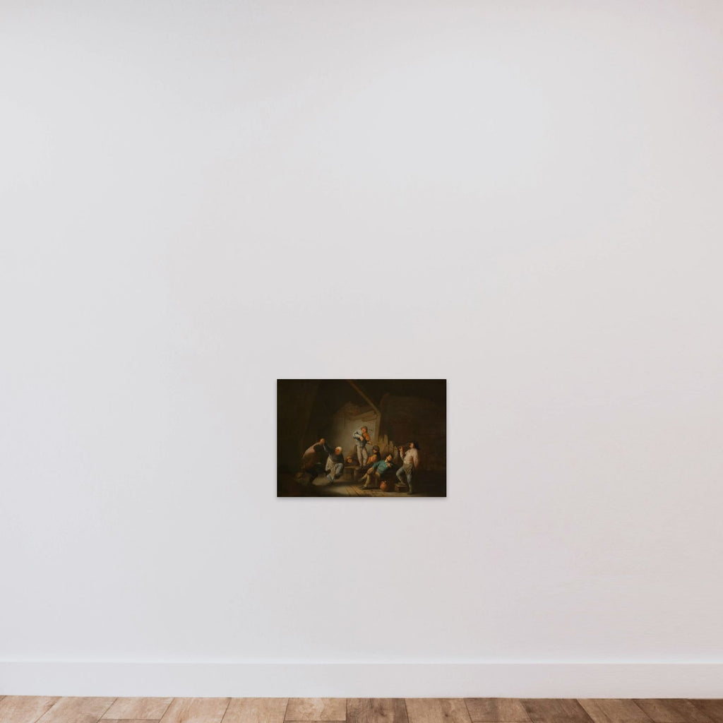 Dancing Couple unframed — shown to scale