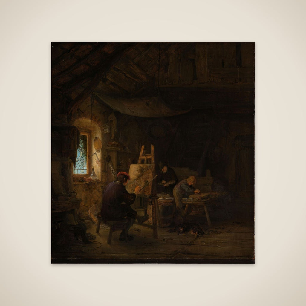 The Painter’s Studio unframed print