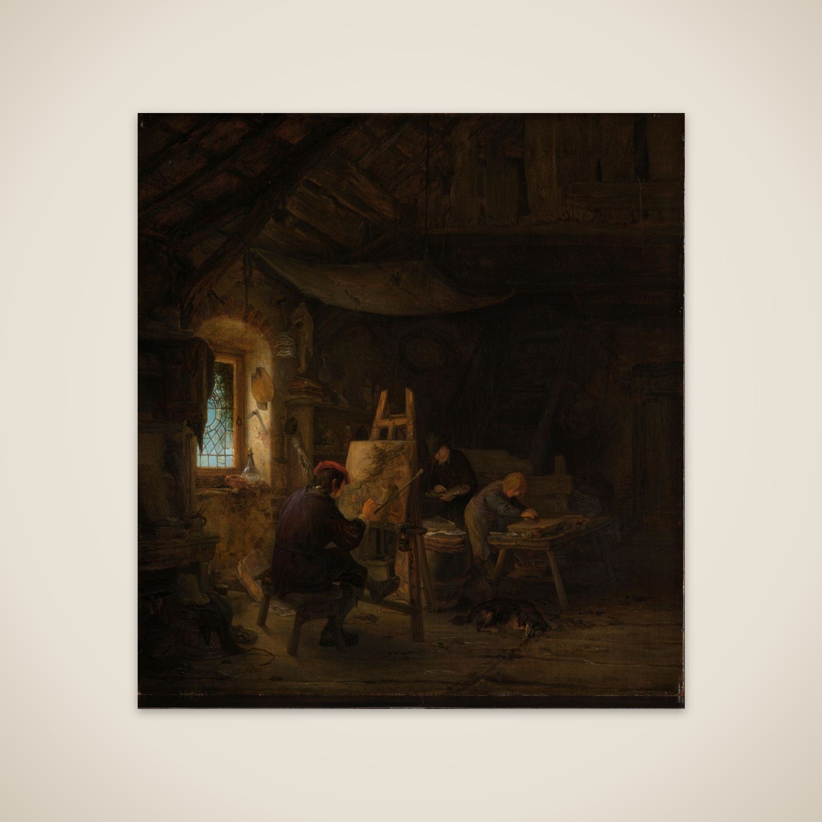 The Painter’s Studio unframed print