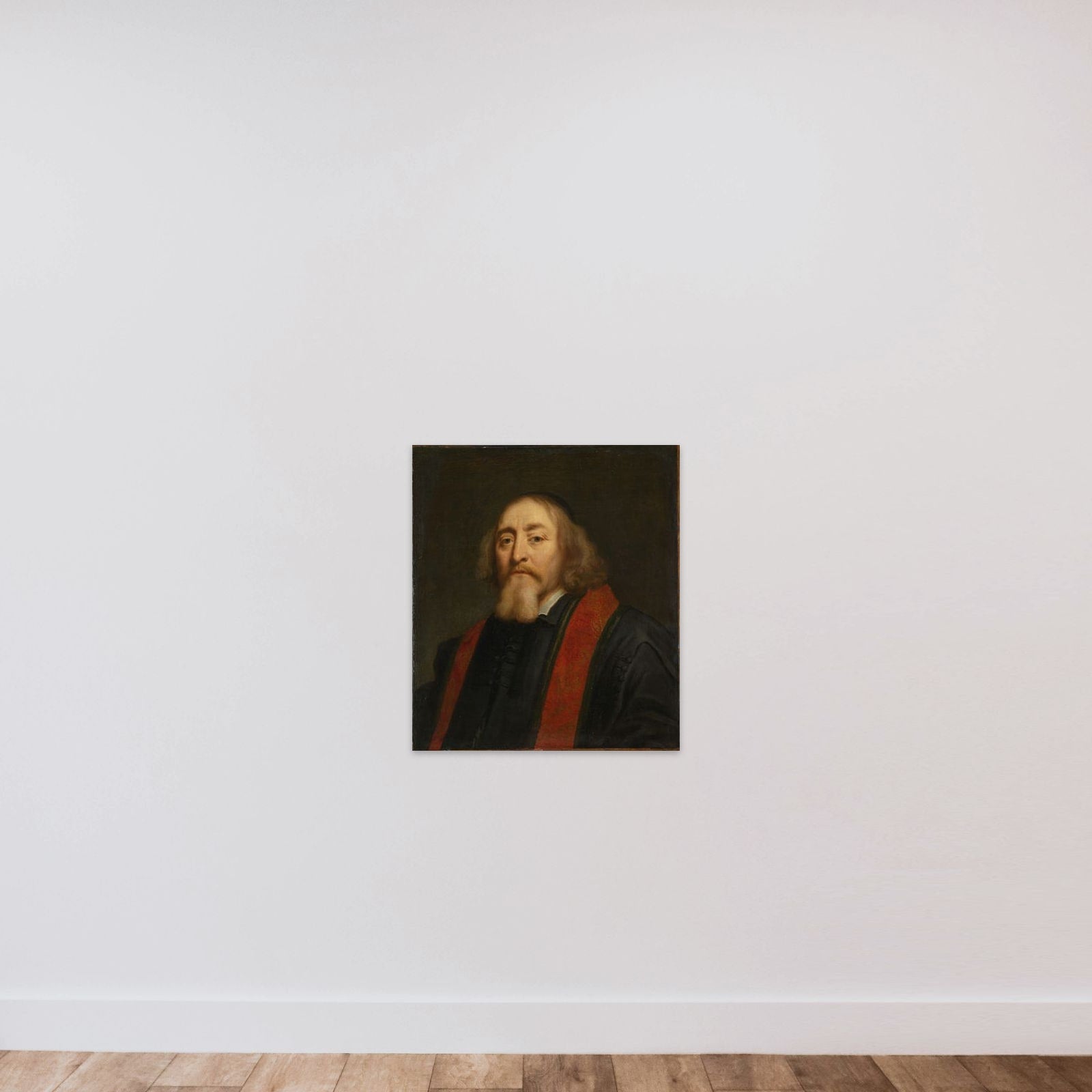 Jan Amos Comenius (Komensky) (1592-1670). Czech humanist and pedagogue. Exiled as a leader of the Moravian or Bohemian Brethren and settled in Amsterdam in 1656 unframed — shown to scale
