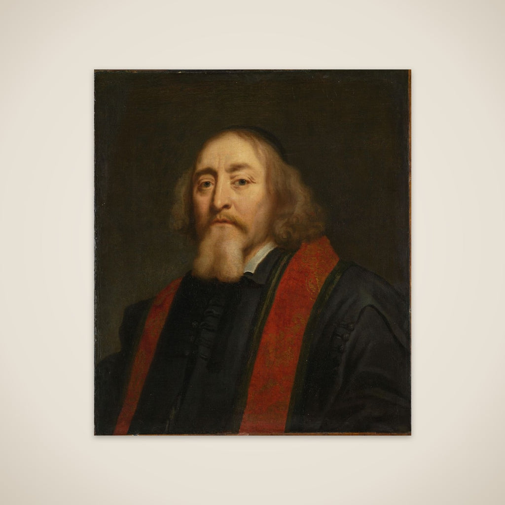 Jan Amos Comenius (Komensky) (1592-1670). Czech humanist and pedagogue. Exiled as a leader of the Moravian or Bohemian Brethren and settled in Amsterdam in 1656 unframed print
