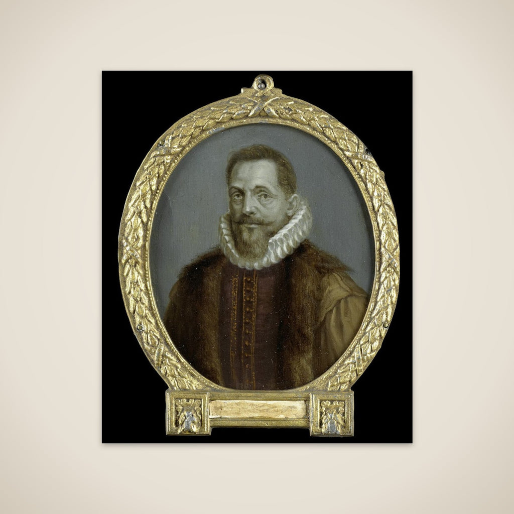 Portrait of Petrus Bertius, Professor at Leiden unframed print