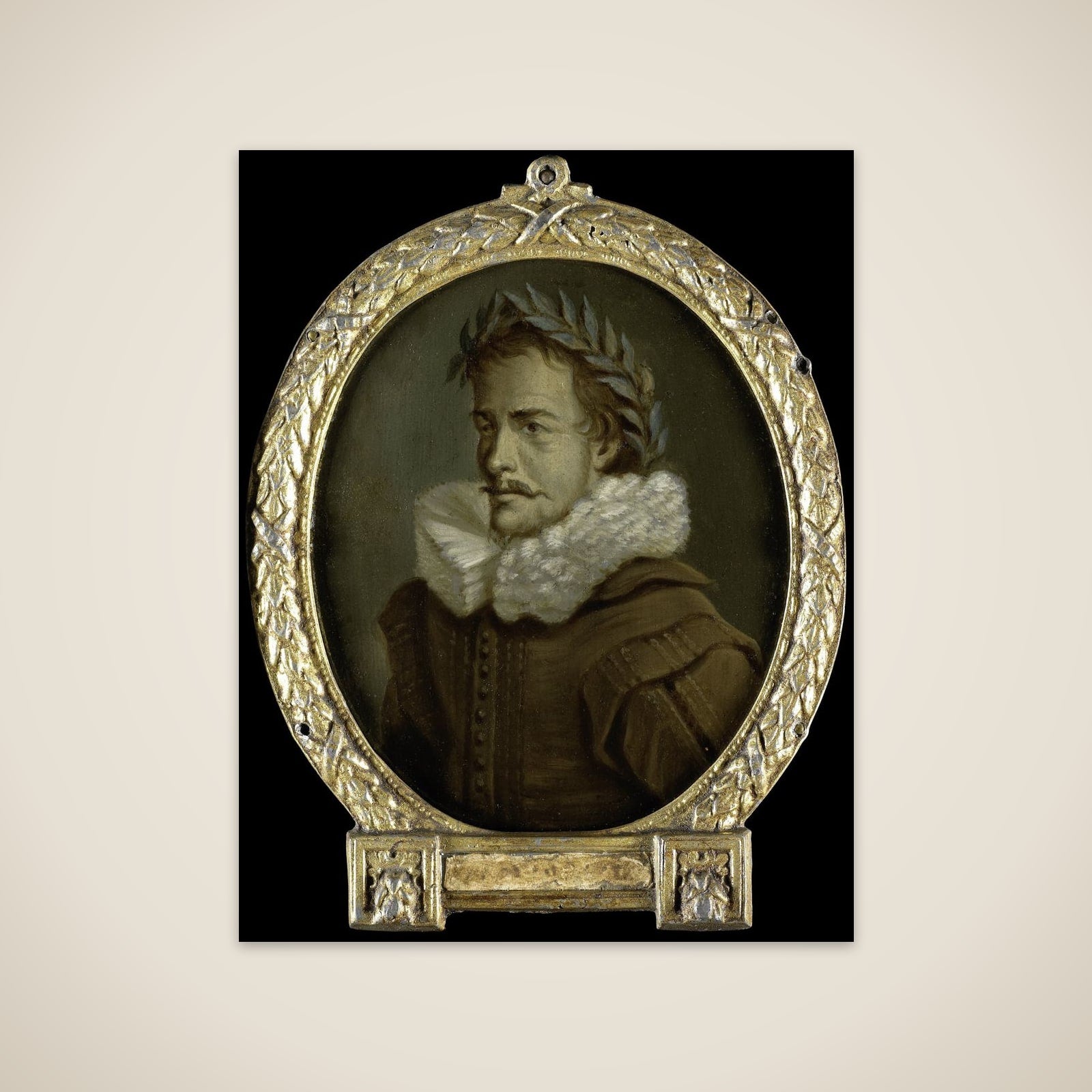 Portrait of Jan Janszoon Starter, Poet in Leeuwarden and Amsterdam unframed print
