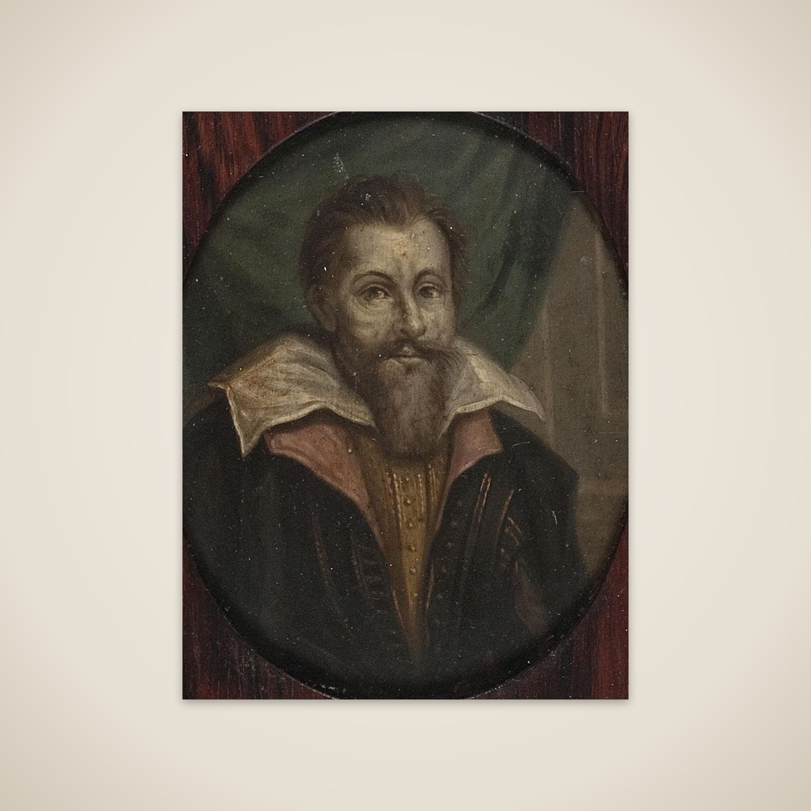 Portrait of Dominicus Baudius (1561-1613). Hoogleraar in de welsprekendheid, de geschiedenis en de rechten te Leiden unframed print