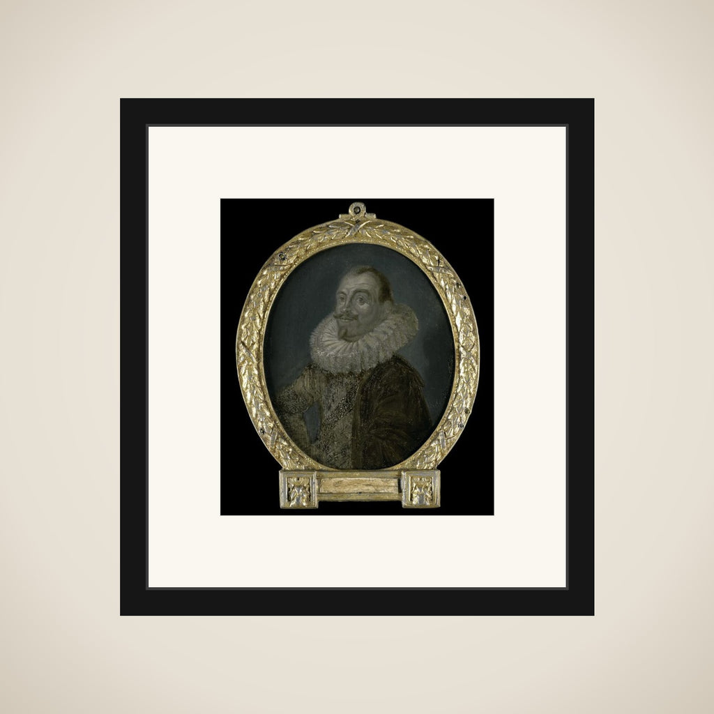 Portrait of Theodorus Rodenburgh, Diplomat and Dramatic Poet framed