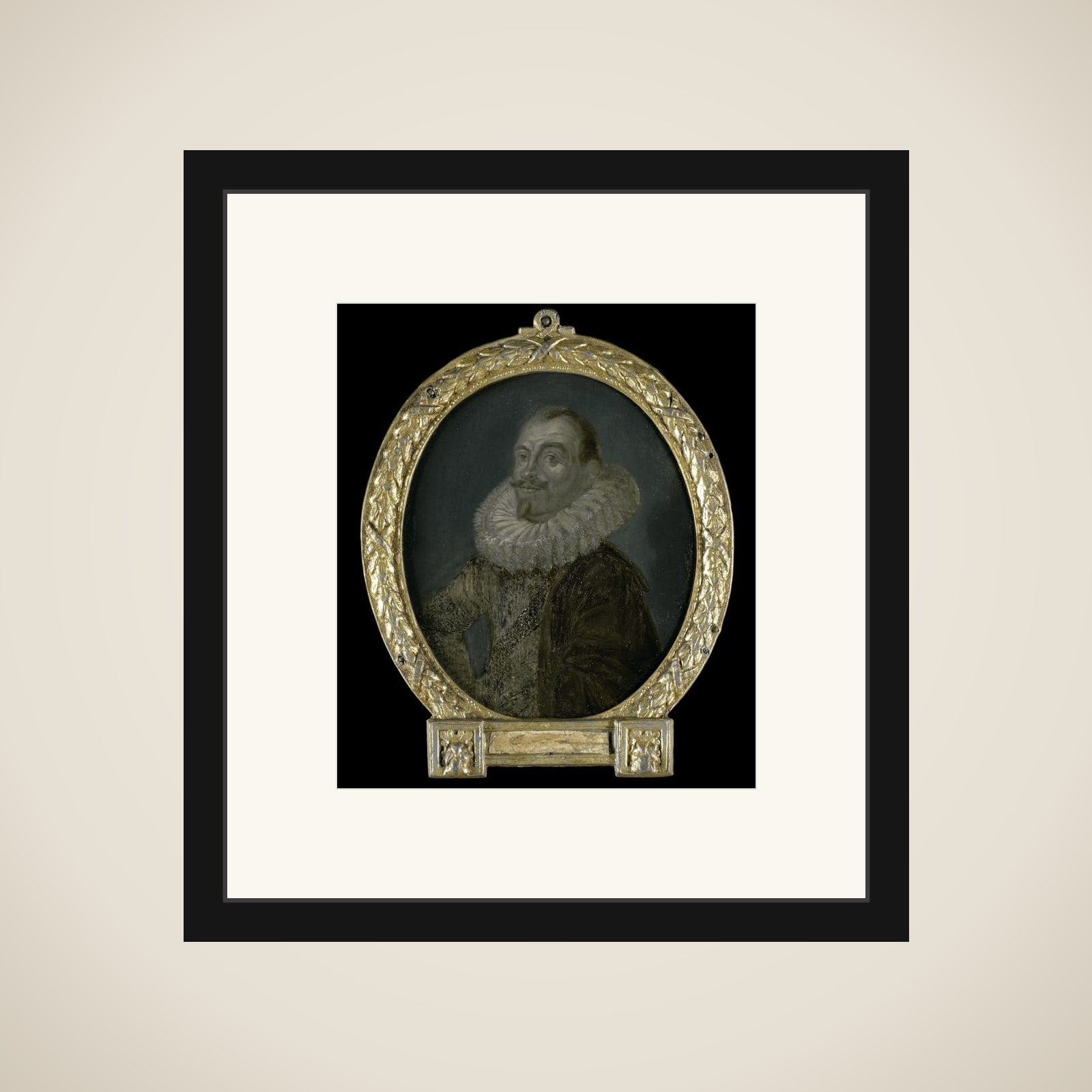 Portrait of Theodorus Rodenburgh, Diplomat and Dramatic Poet framed