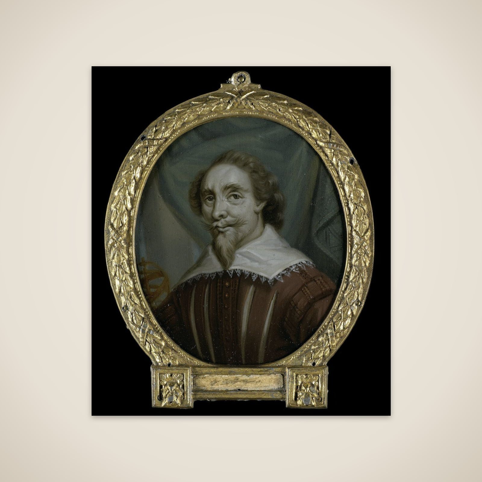 Portrait of Petrus Baard, Physician and Poet from Leeuwarden unframed print