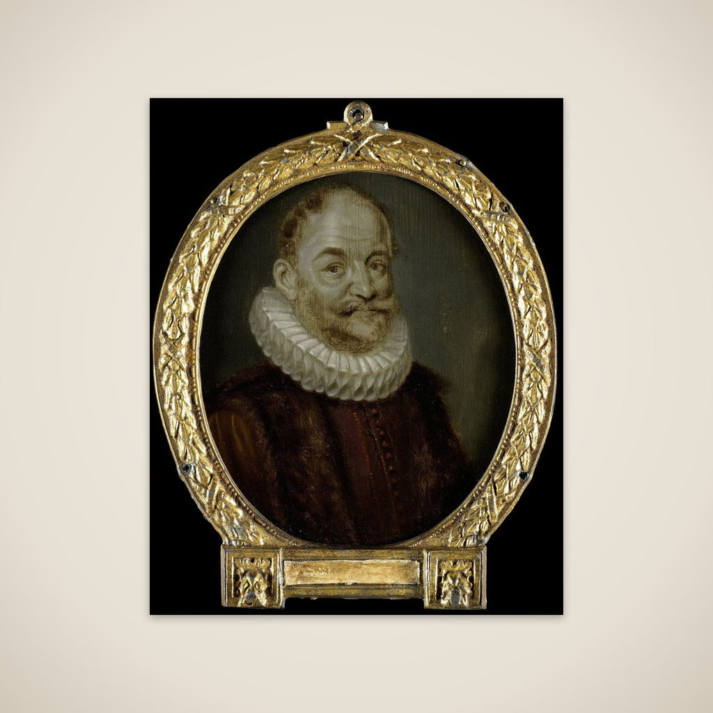 Portrait of Johannes Polyander à Kerckhoven, Professor of Theology in Leiden unframed print
