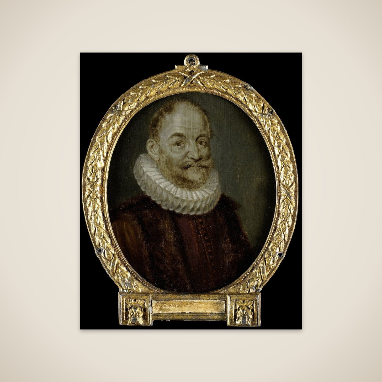 Portrait of Johannes Polyander à Kerckhoven, Professor of Theology in Leiden unframed print