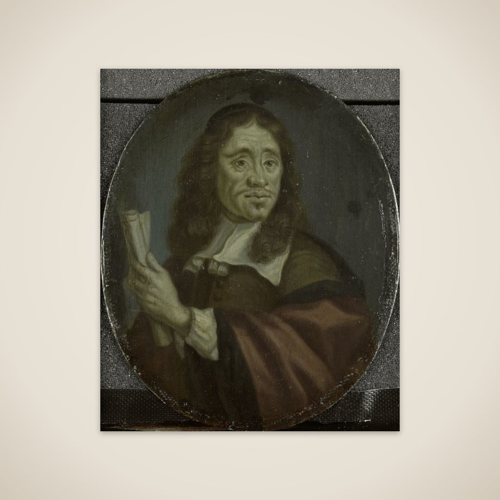 Jan Vos (1610-67), Amsterdam poet unframed print