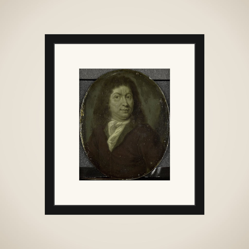 Portrait of Andries Pels, Dramatic Poet in Amsterdam framed