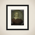 Portrait of David or Daniel Lingelbach I, Founder of the  Nieuwe Doolhof (New Labyringh), Amsterdam framed