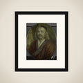 Portrait of Jacob Heiblocq, Rector of the Latin School in Amsterdam framed