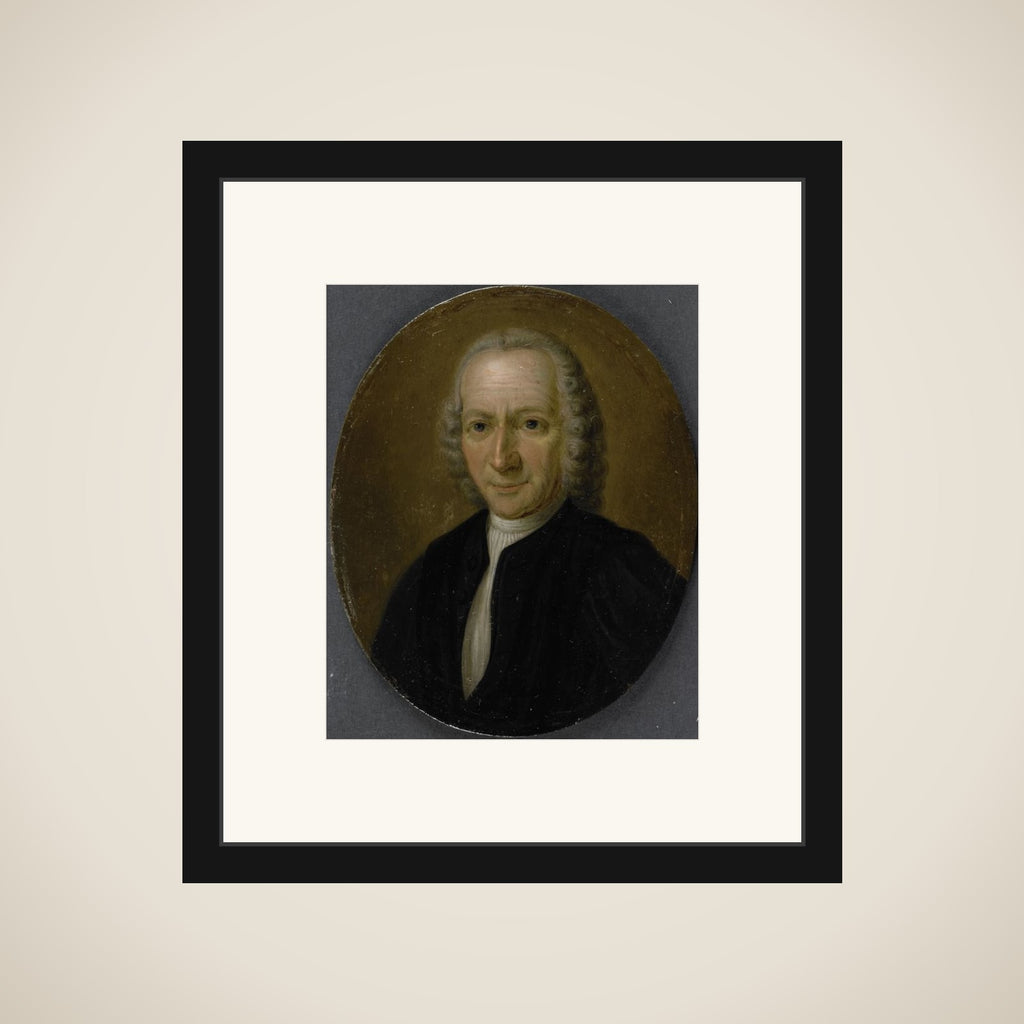 Adrianus van Royen (1704-79), hoogleraar in de geneeskunde en kruidkunde te Leiden framed