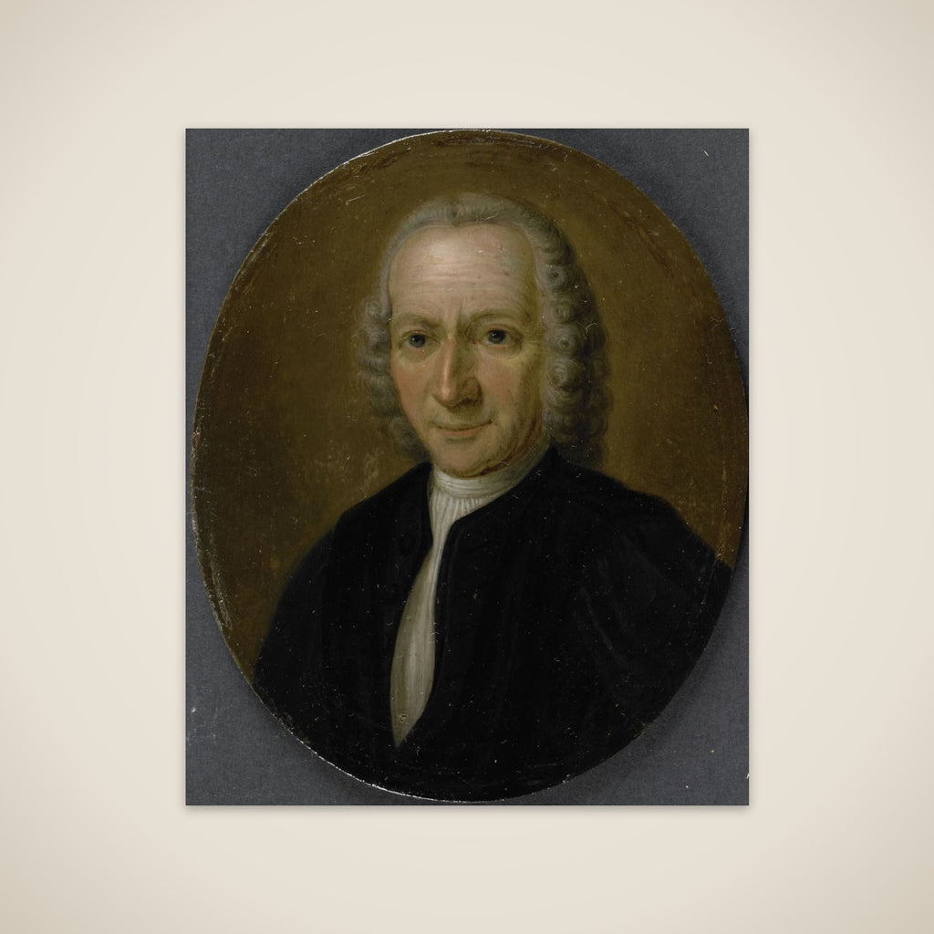 Adrianus van Royen (1704-79), hoogleraar in de geneeskunde en kruidkunde te Leiden unframed print