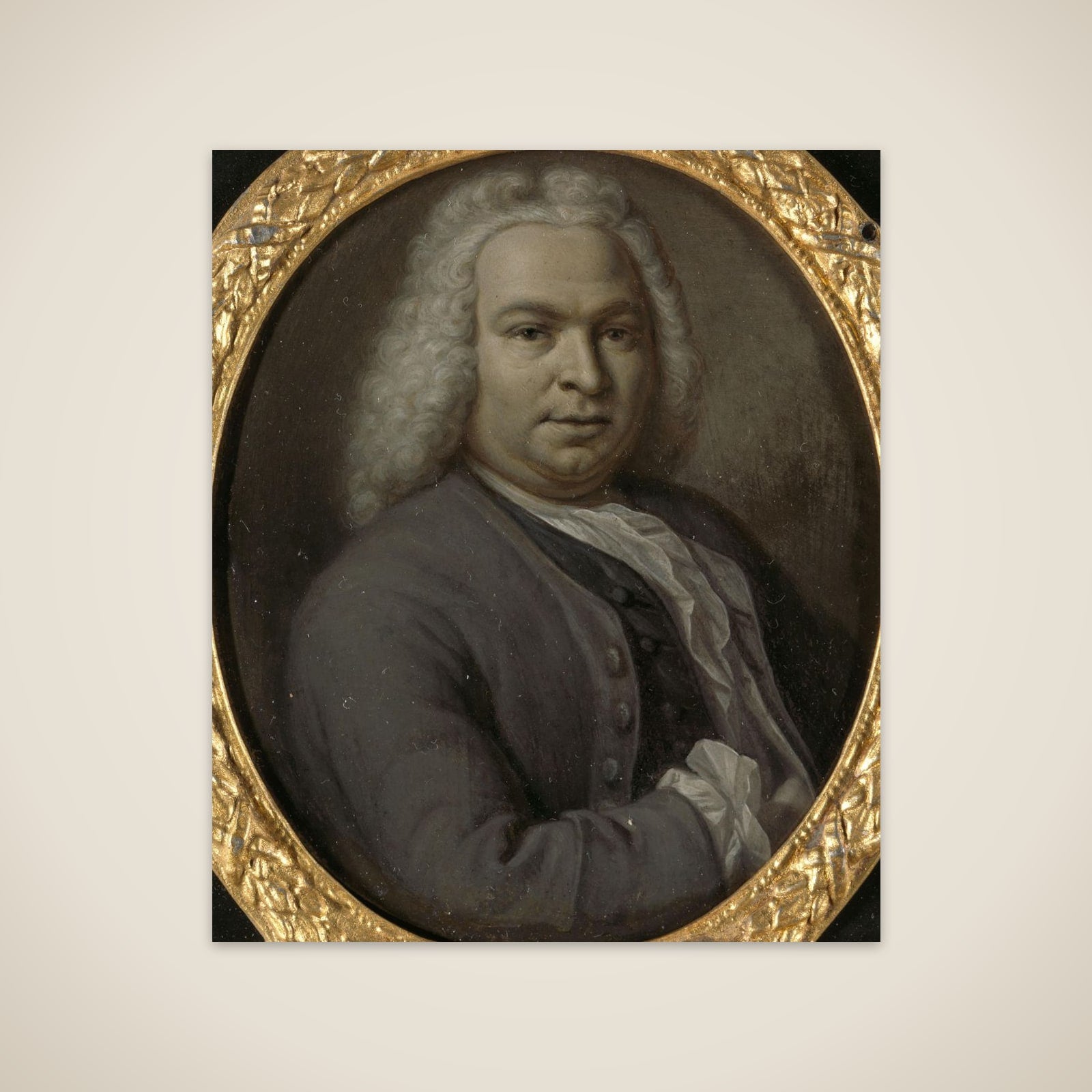 Portrait of Theodoor van Snakenburg (1695-1750). Leiden Jurist and Poet unframed print