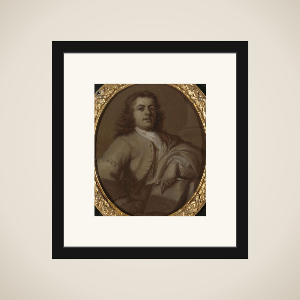 Portrait of Adriaan van der Vliet (1707-77), Poet in Rotterdam framed