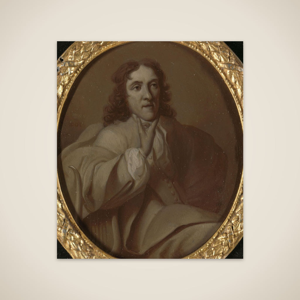 Portrait of Frans de Haes, Poet and Linguist in Rotterdam unframed print