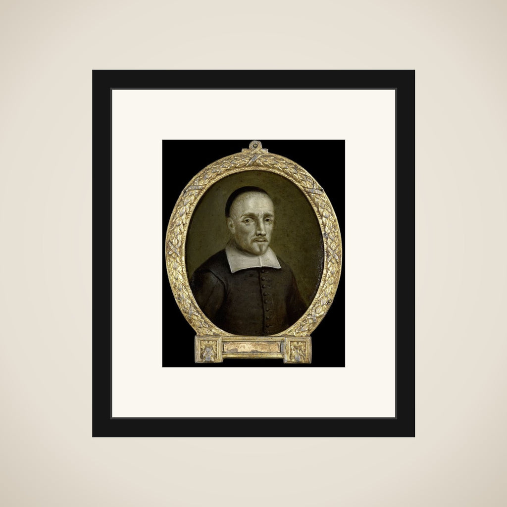 Portrait of Cornelis Hendriksz Udemans, Poet in Veere framed