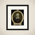Portrait of Cornelis Hendriksz Udemans, Poet in Veere framed