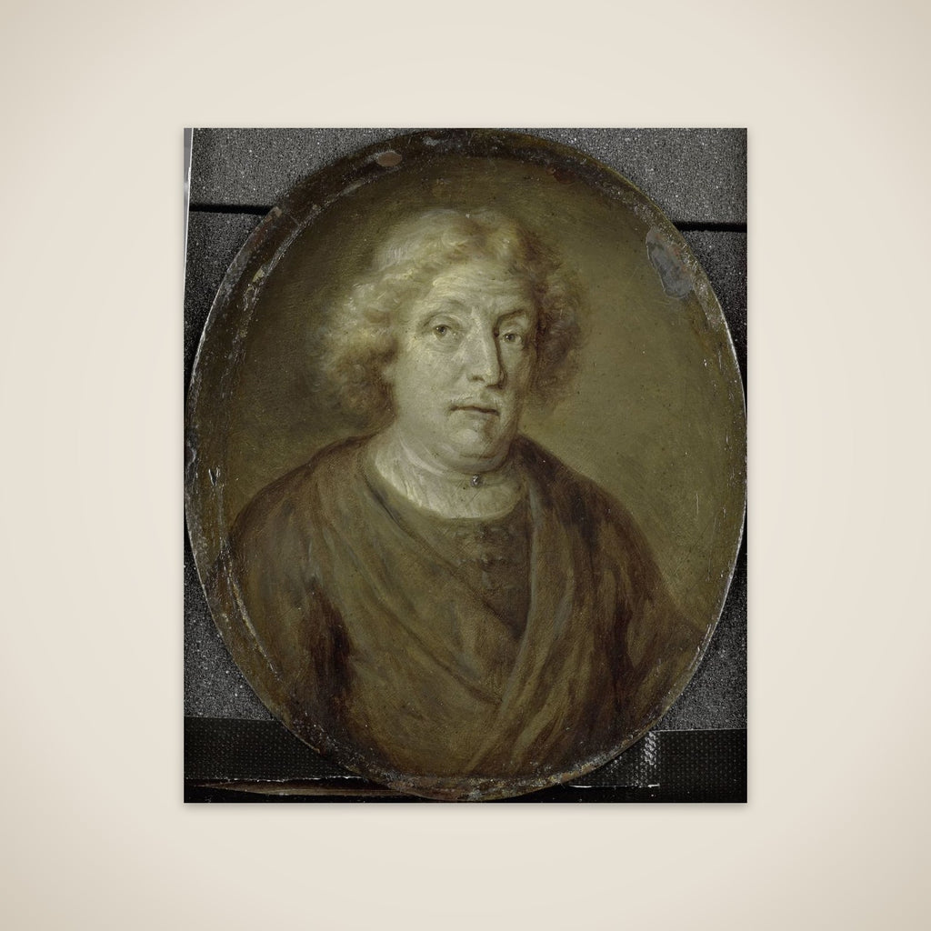 Portrait of Jacob Lescailje, Bookdealer and Poet in Amsterdam unframed print