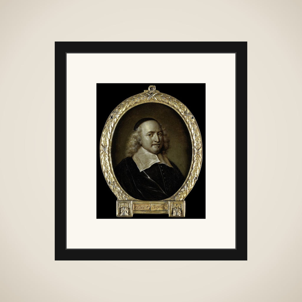 Portrait of Willem de Groot, Lawyer and Writer framed